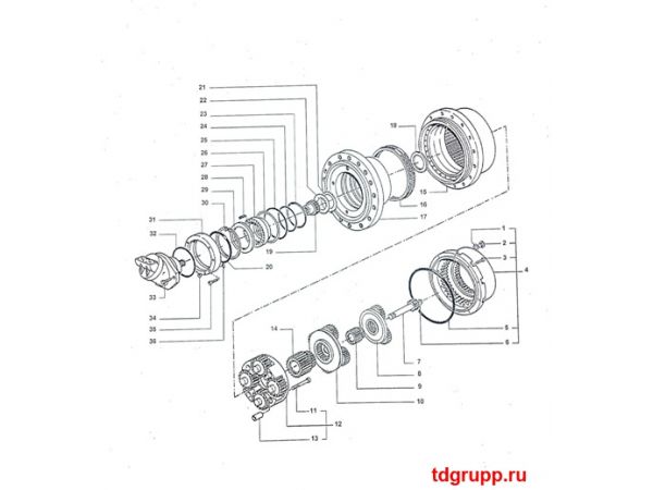2401-9229 �������� ���� Doosan S500LC-V